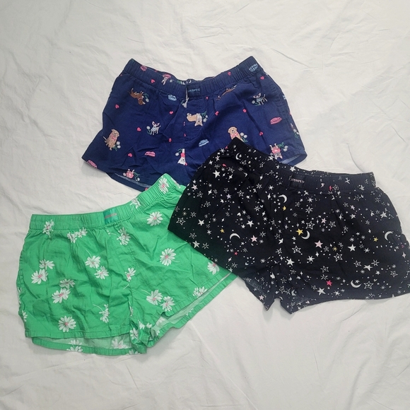 Three Pairs Of Sleep Shorts By Joyspun, Size M - Picture 1 of 5
